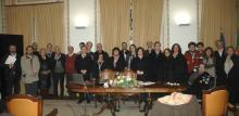 membros presentes